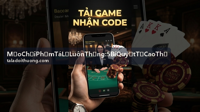 Chiến thuật phỏm tá lả từ cao thủ